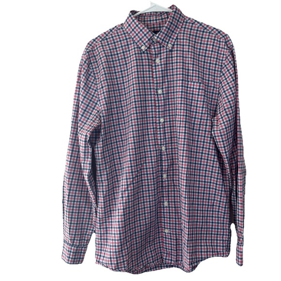 johnnie-O Other - Johnnie-O Long Sleeve Plaid Button Down Men's Medium Cotton Shirt